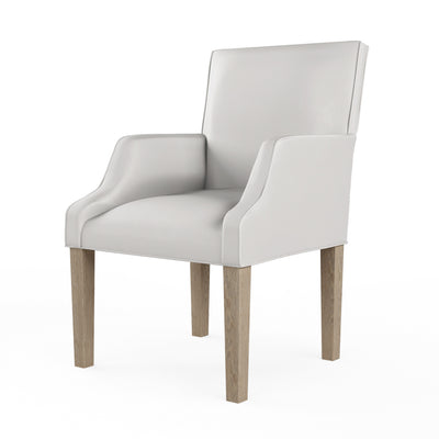 Juliet Dining Chair - Silver Streak Plush Velvet