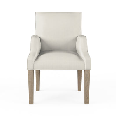 Juliet Dining Chair - Alabaster Box Weave Linen
