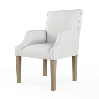 Juliet Dining Chair - Blanc Box Weave Linen