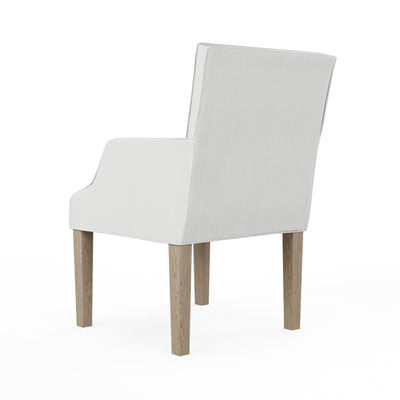 Juliet Dining Chair - Blanc Box Weave Linen