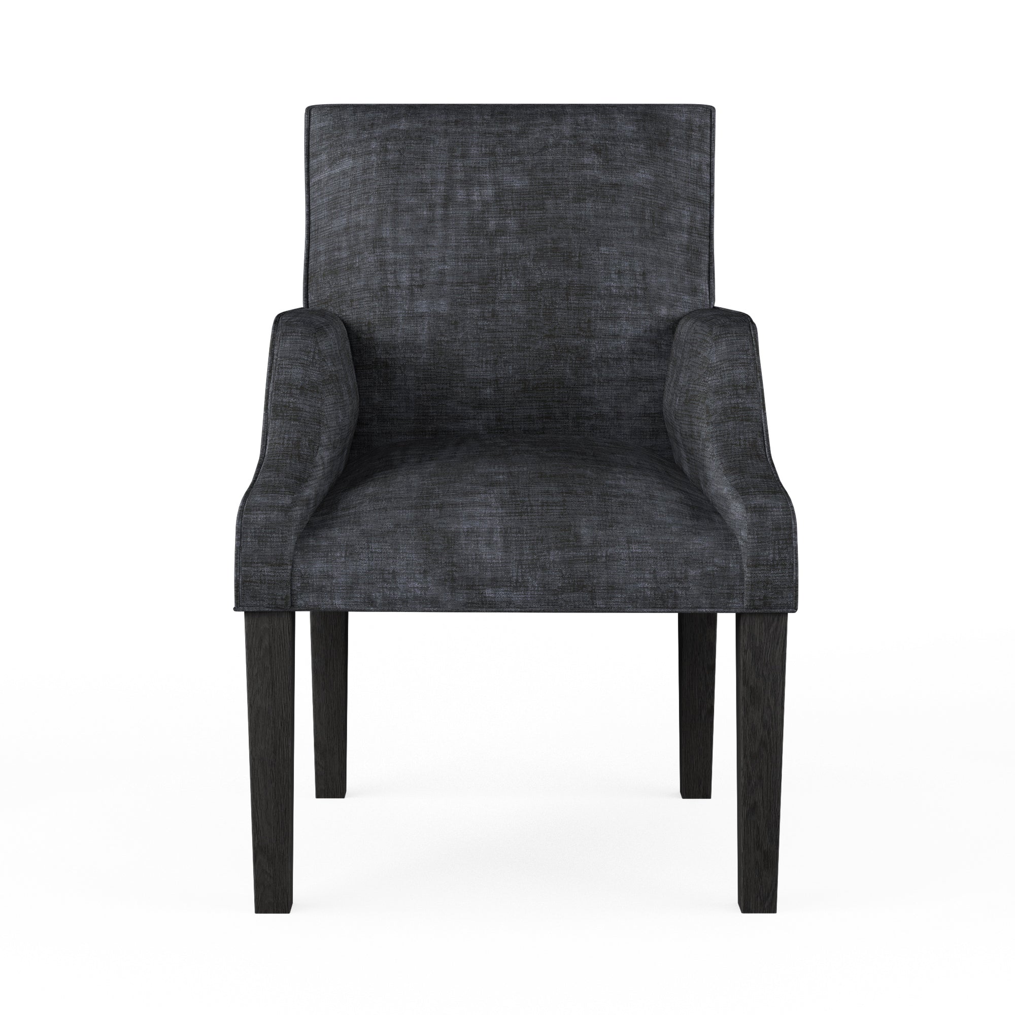 Juliet Dining Chair - Graphite Crushed Velvet
