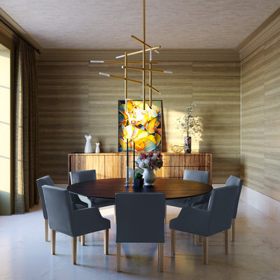 Juliet Dining Chair - Bluebell Basketweave