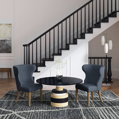 Nina Dining Chair - Bluebell Basketweave