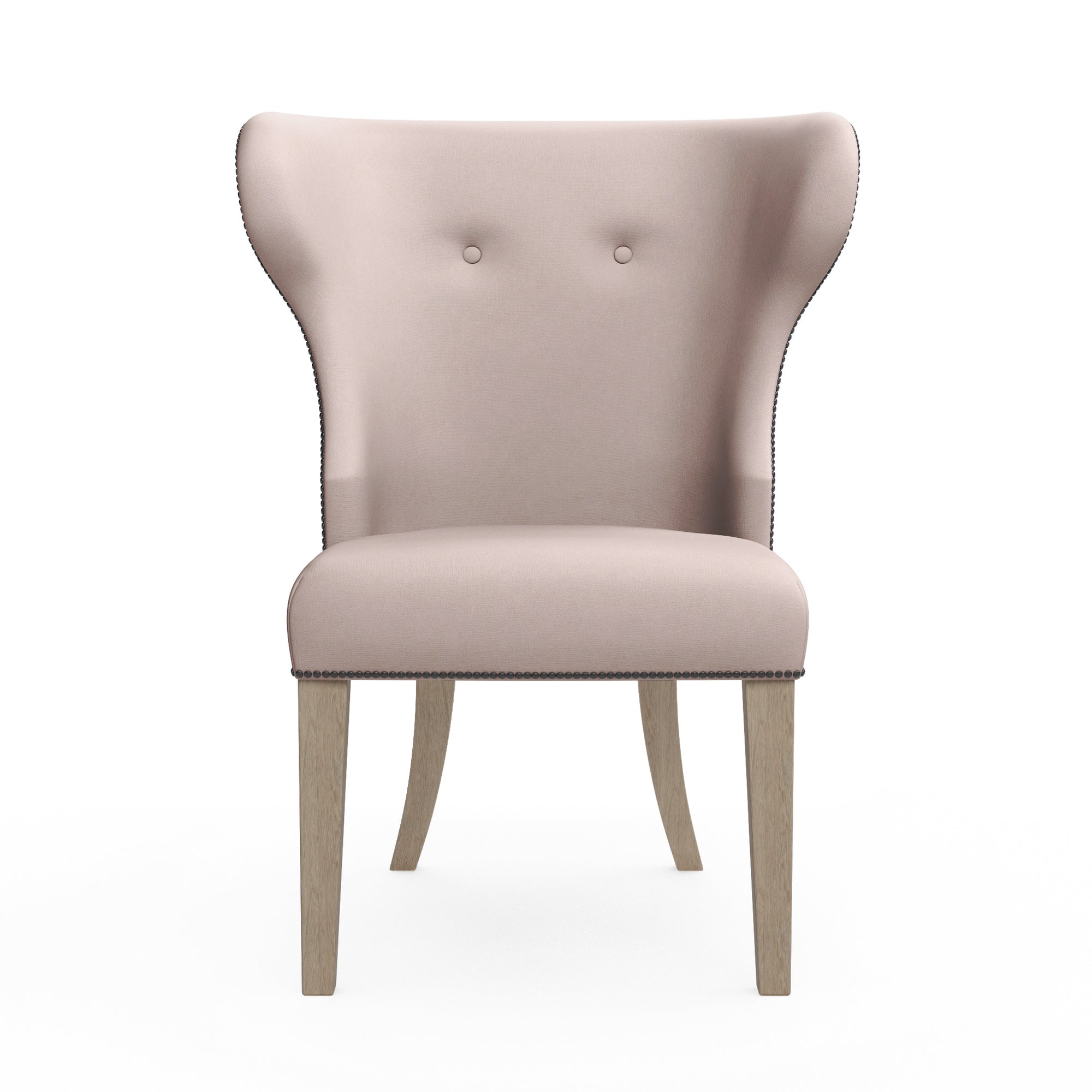 Nina Dining Chair - Blush Plush Velvet
