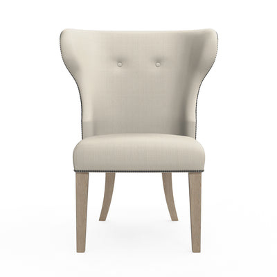Nina Dining Chair - Oyster Box Weave Linen
