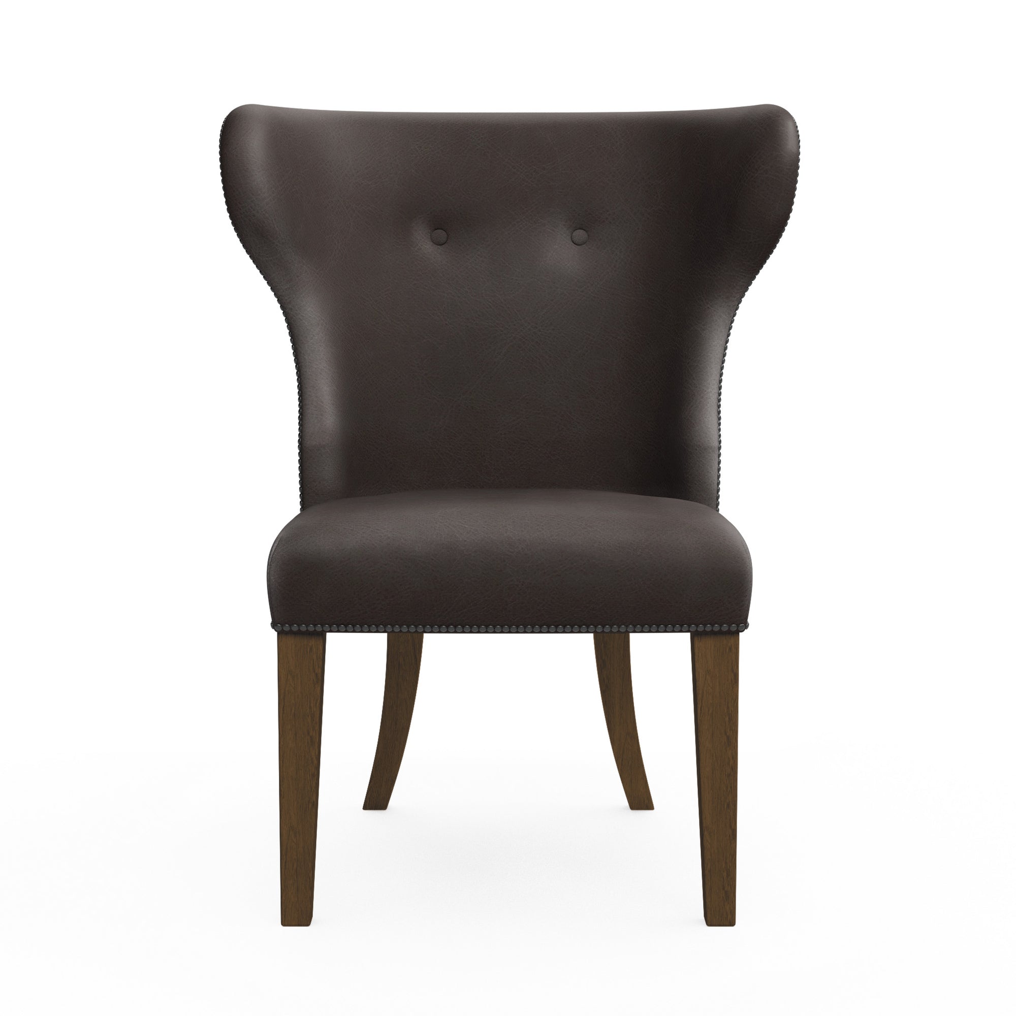 Nina Dining Chair - Chocolate Vintage Leather