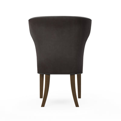 Nina Dining Chair - Chocolate Vintage Leather