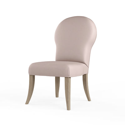 Caitlyn Dining Chair - Blush Plush Velvet