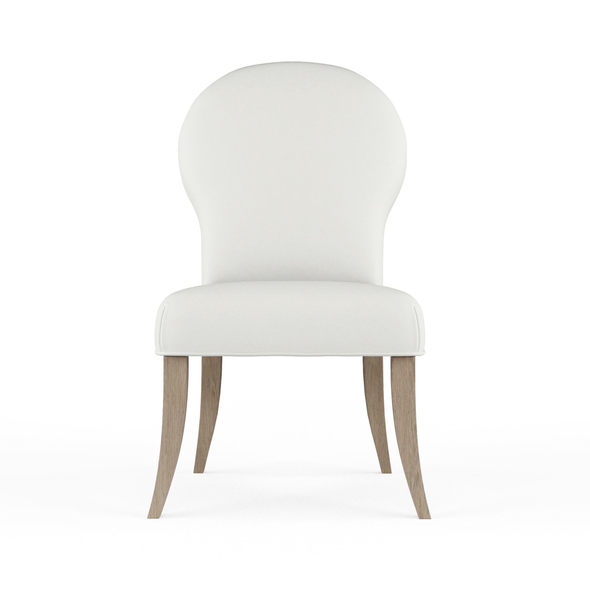Caitlyn Dining Chair - Blanc Plush Velvet