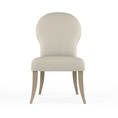 Caitlyn Dining Chair - Oyster Box Weave Linen