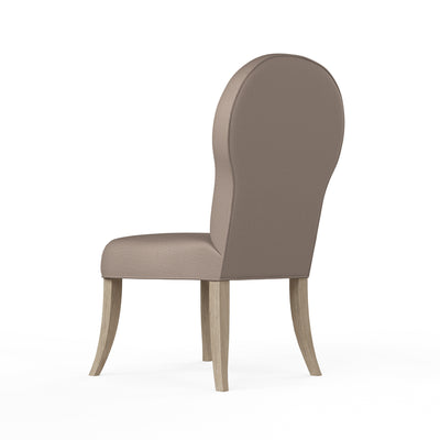 Caitlyn Dining Chair - Pumice Box Weave Linen