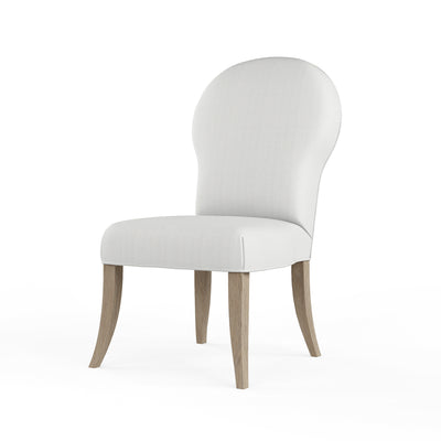 Caitlyn Dining Chair - Blanc Box Weave Linen