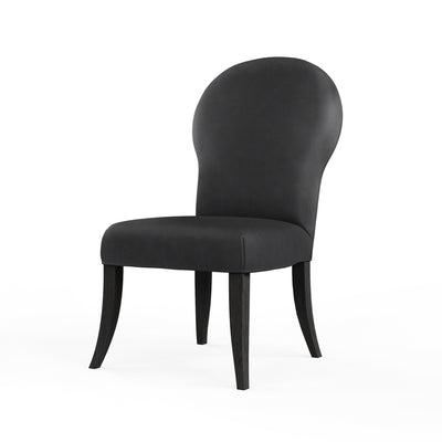 Caitlyn Dining Chair - Black Jack Vintage Leather