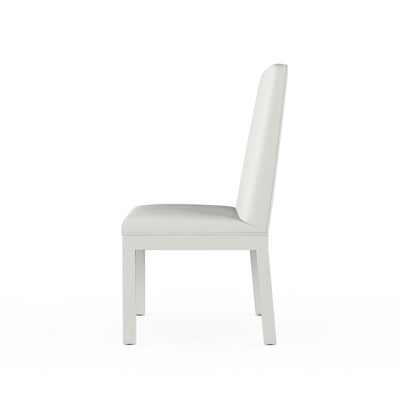 Aleksandar Dining Chair - Blanc Plush Velvet