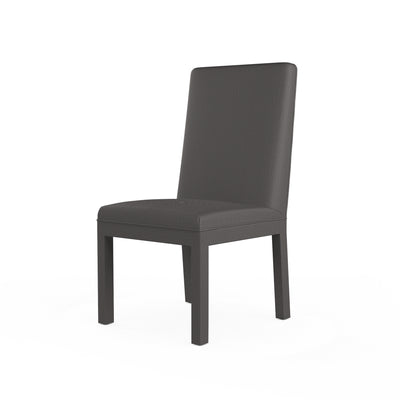 Aleksandar Dining Chair - Graphite Box Weave Linen
