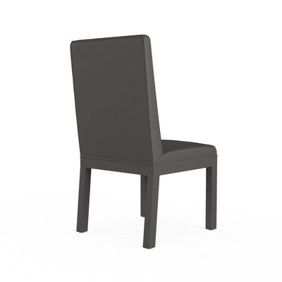 Aleksandar Dining Chair - Graphite Box Weave Linen