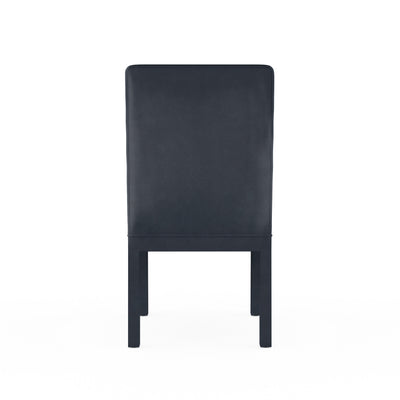 Aleksandar Dining Chair - Blue Print Vintage Leather