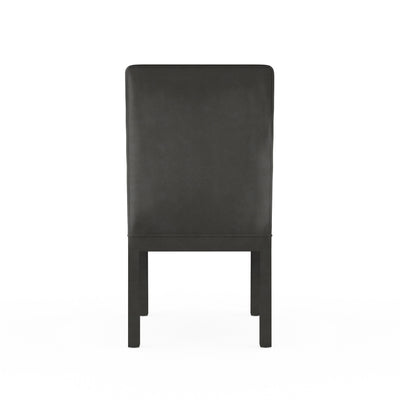 Aleksandar Dining Chair - Graphite Vintage Leather