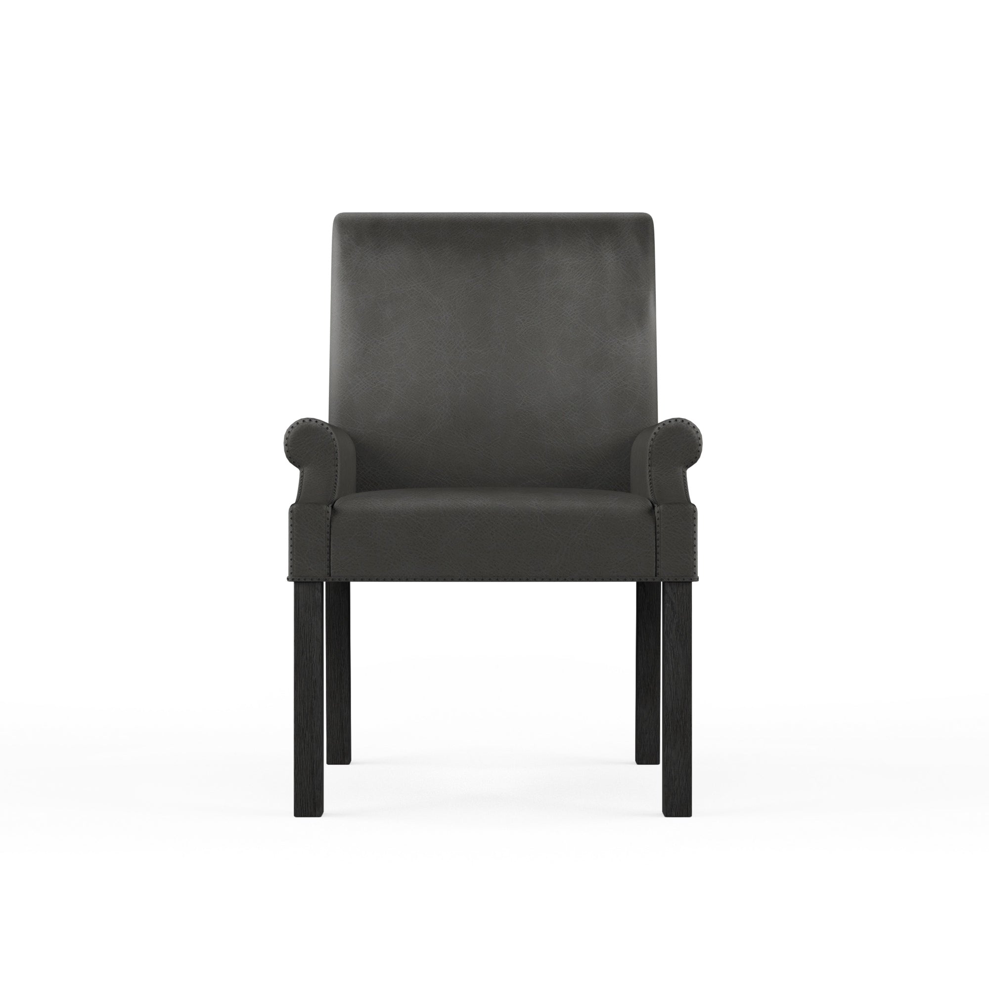 Abigail Dining Chair - Graphite Vintage Leather