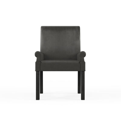 Abigail Dining Chair - Graphite Vintage Leather