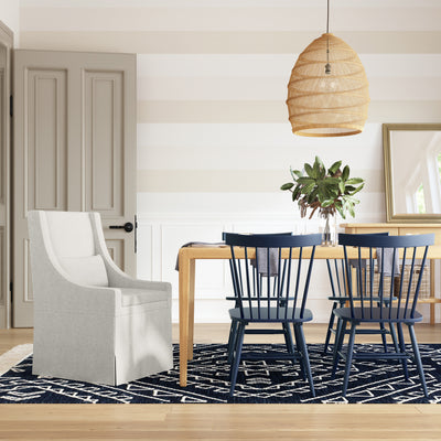 Serena Dining Chair - Alabaster Basketweave