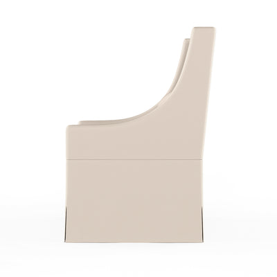 Serena Dining Chair - Oyster Plush Velvet