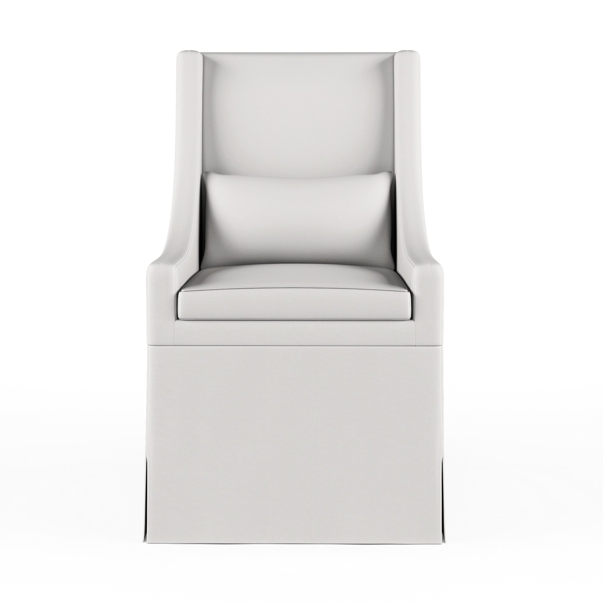 Serena Dining Chair - Silver Streak Plush Velvet