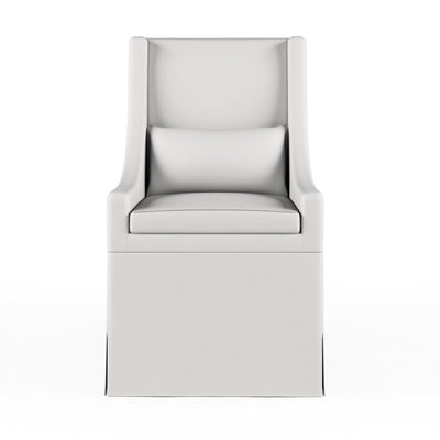 Serena Dining Chair - Silver Streak Plush Velvet