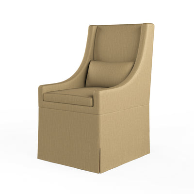 Serena Dining Chair - Marzipan Box Weave Linen
