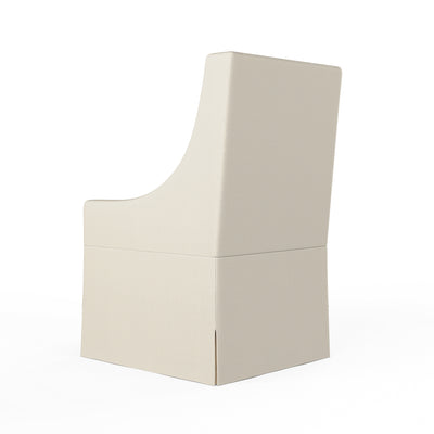 Serena Dining Chair - Oyster Box Weave Linen