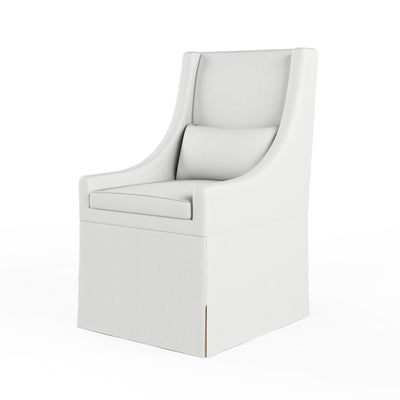 Serena Dining Chair - Blanc Box Weave Linen