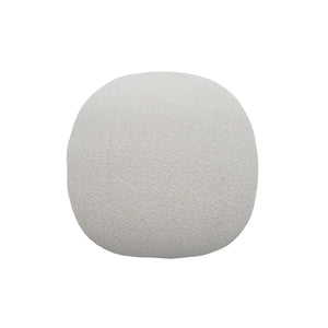 12'' Sphere-Alabaster Boucle