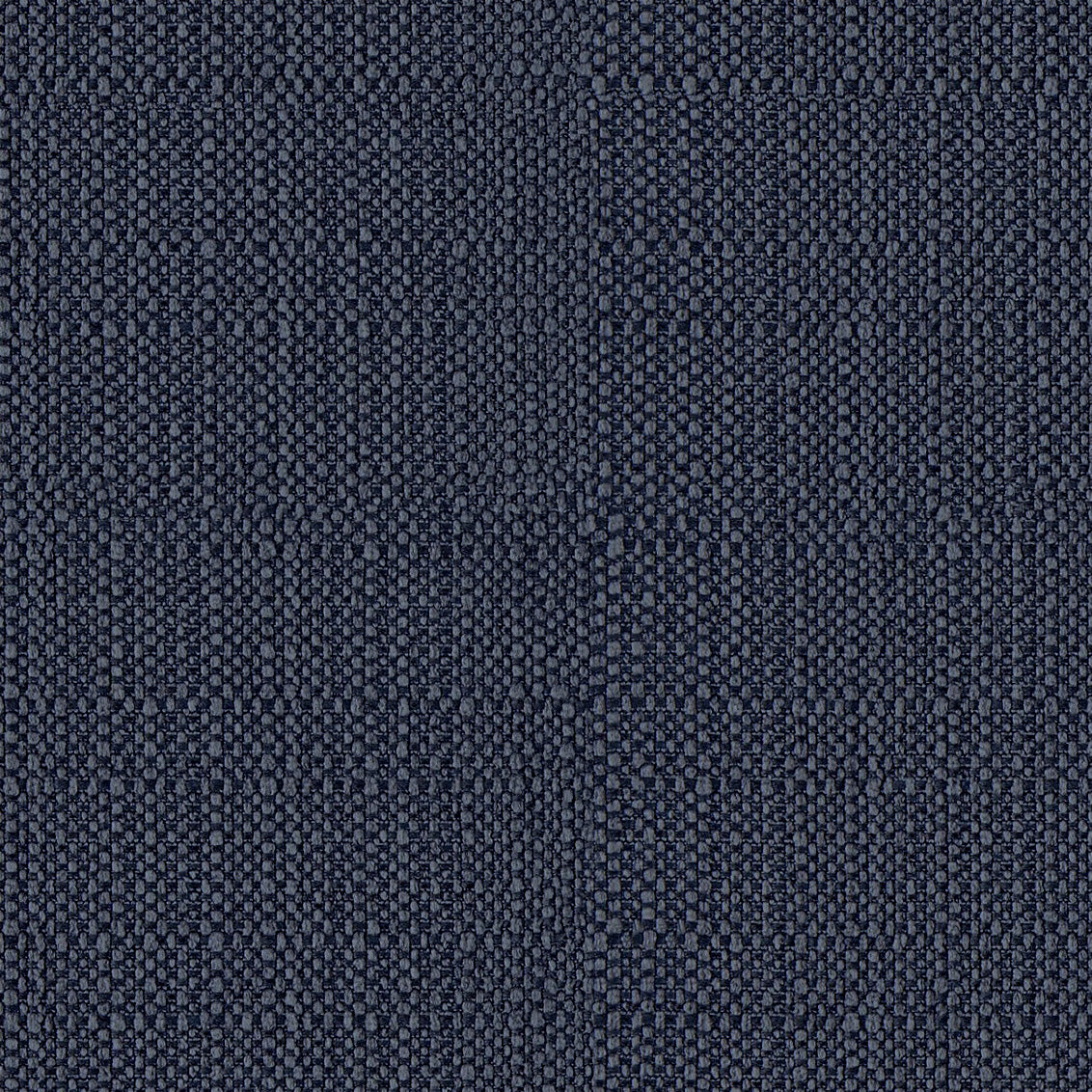 Blue Print Box Weave Linen - Swatch
